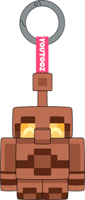 Copper Golem Keychain (5in)