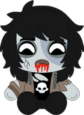 Johnnie Guilbert Zombie Plush (9in)