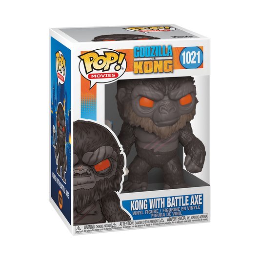 pop kong with battlke axe 1021