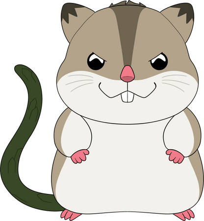 Hamusuke Plush (9in)