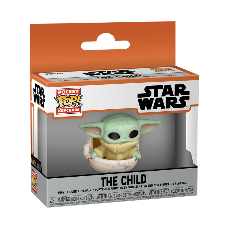 Funko Pop! Keychain The Child in Pod – The Mandalorian