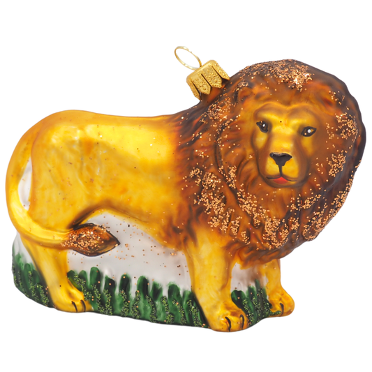 Boule de Noël Lion