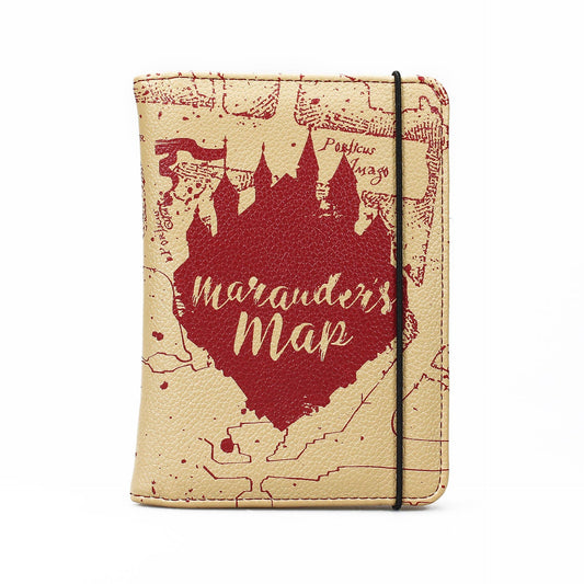 Protège Passeport Harry Potter - Carte du maraudeur