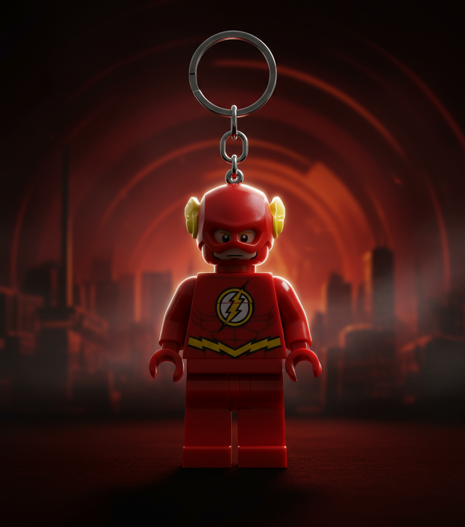 Porte-clés LEGO DC - FLASH - produit Joy Toy