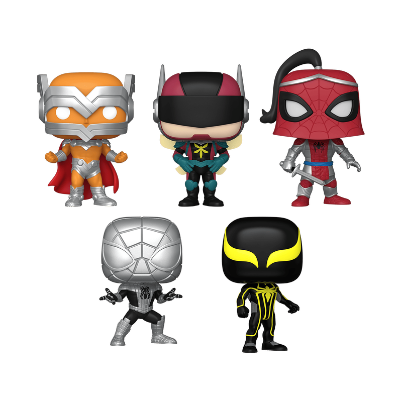 pop beyond amazing spider man 5 pack