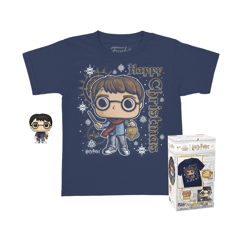 pocket pop kids tee harry potter holiday funko