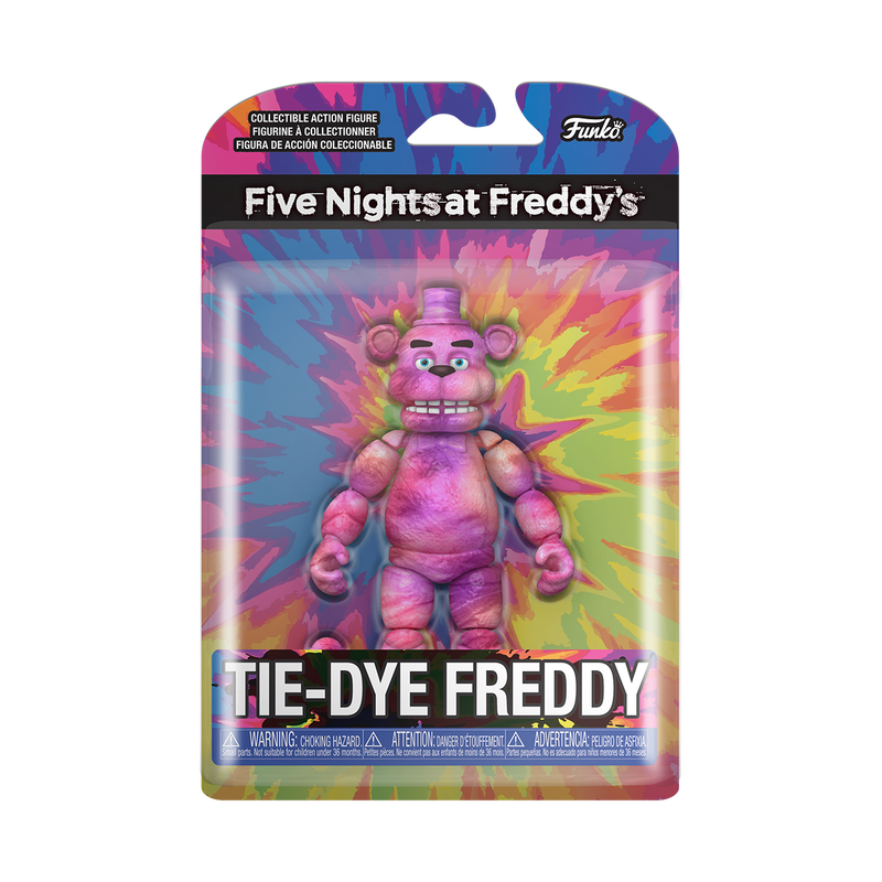tie dye freddy action figure