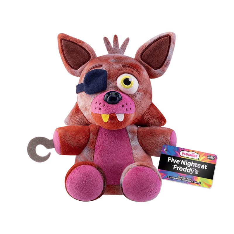 tie dye foxy plush