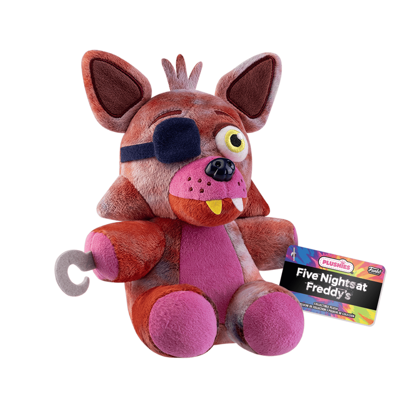 tie dye foxy plush