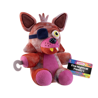 tie dye foxy plush
