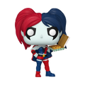 Harley Quinn avec pizza