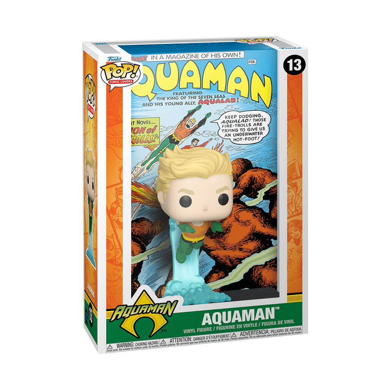 pop comic covers aquaman 13
