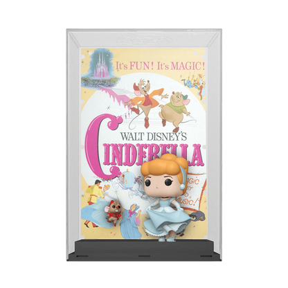 Pop! Movie Poster Cendrillon avec Jaq