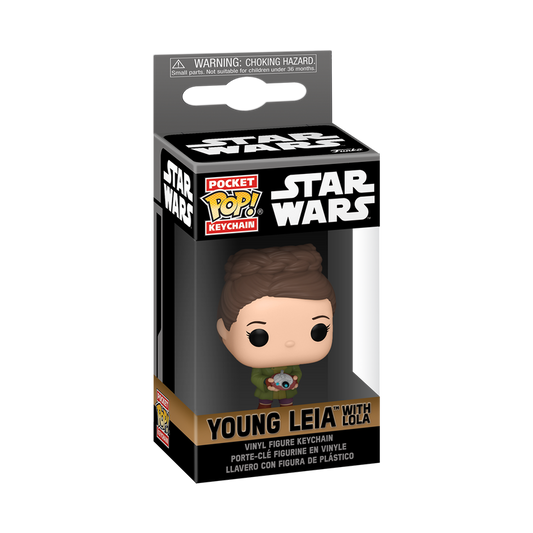 pop keychain young leia with lola