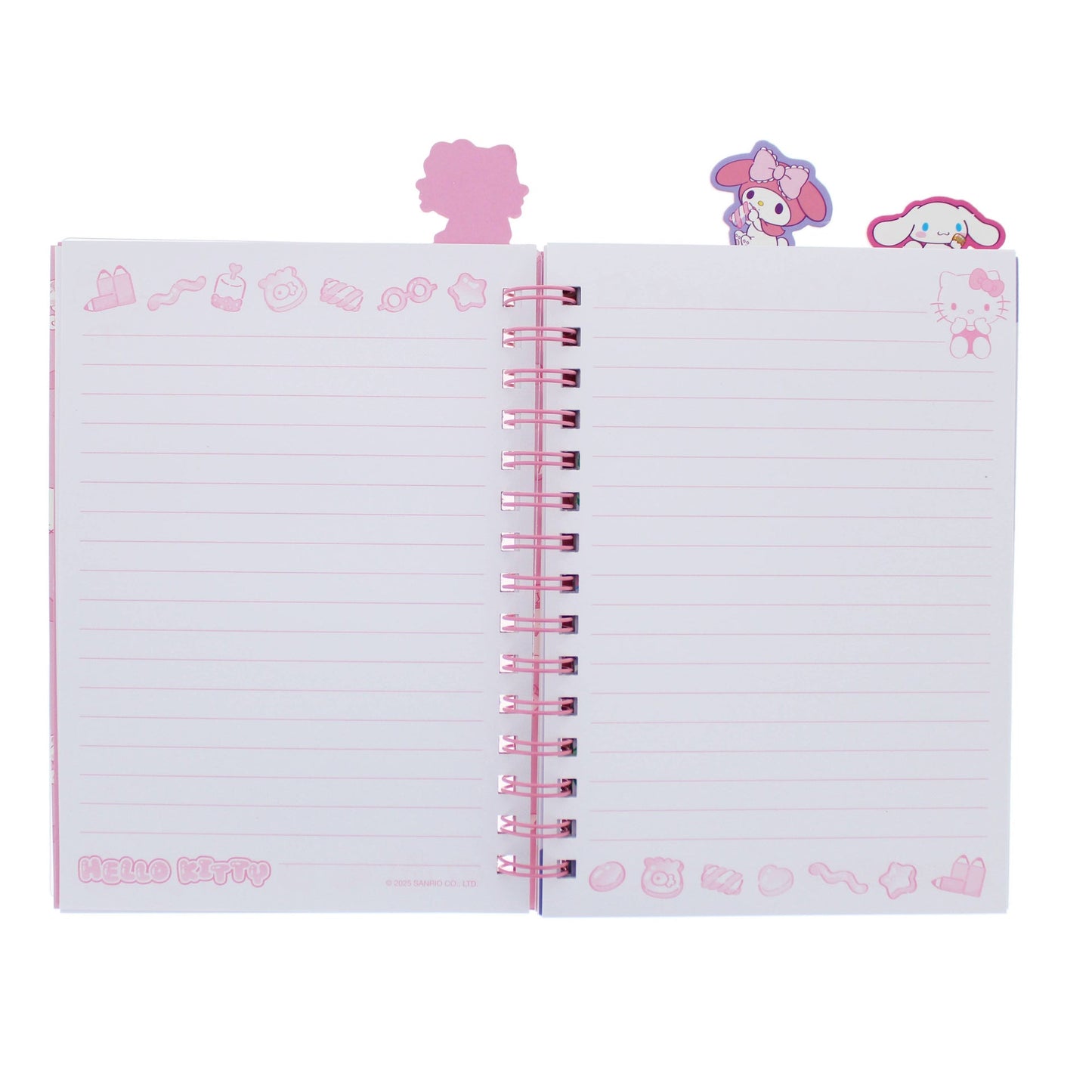 Cahier à paillettes Hello Kitty - Sweets