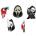 Ghost Face Pin Set