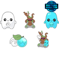 Sprites Pin Set