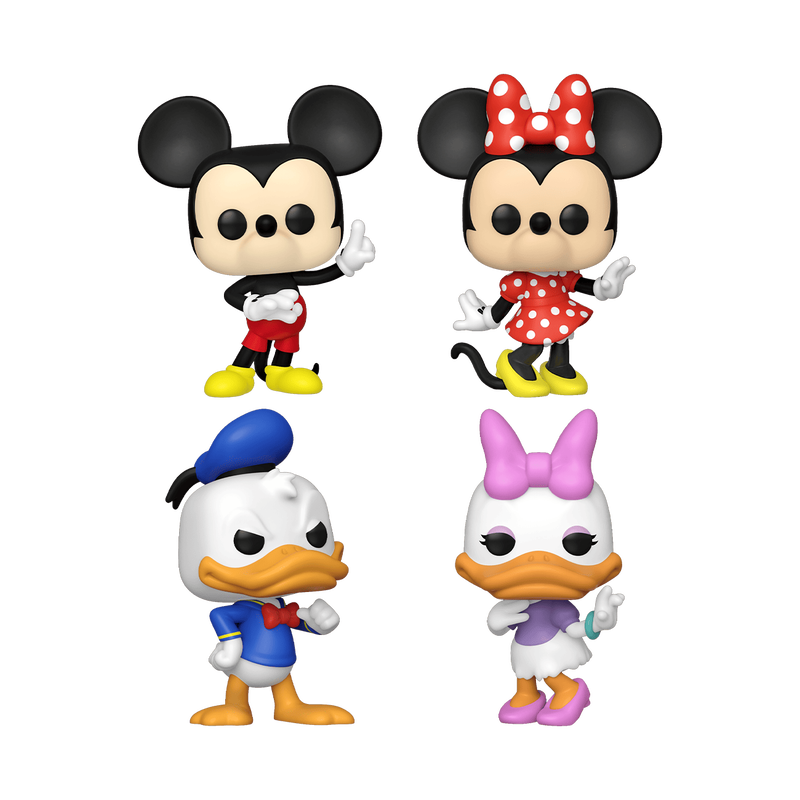 Funko Pop! Disney Mickey & Friends 4-Pack