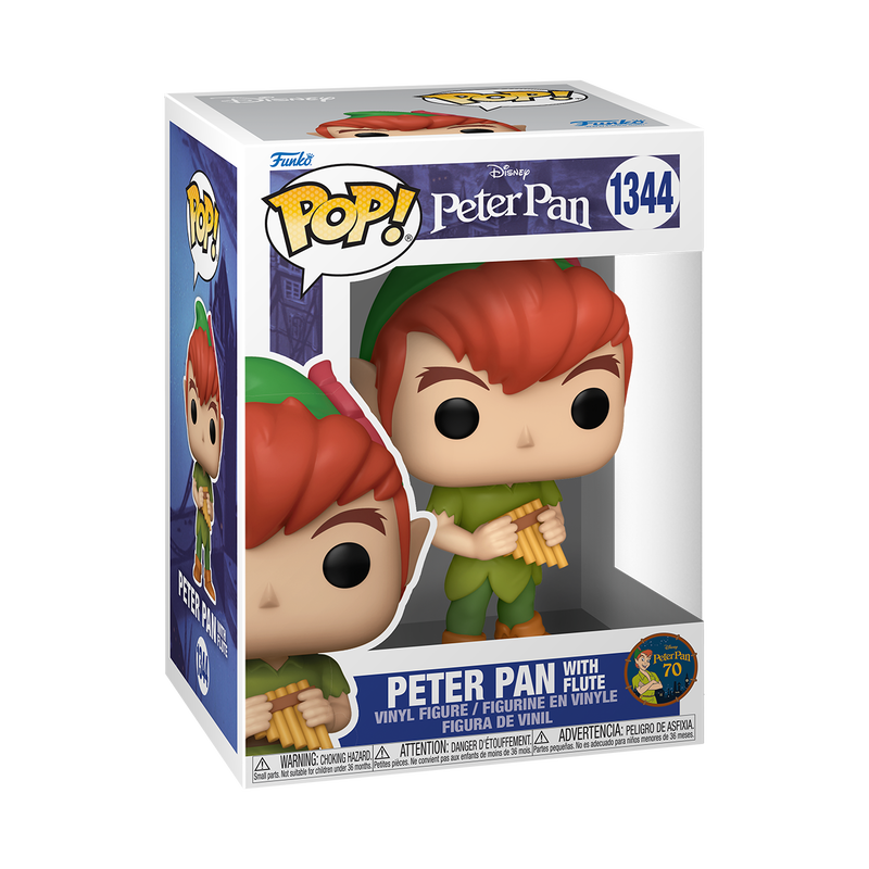 pop peter pan with flute 1344