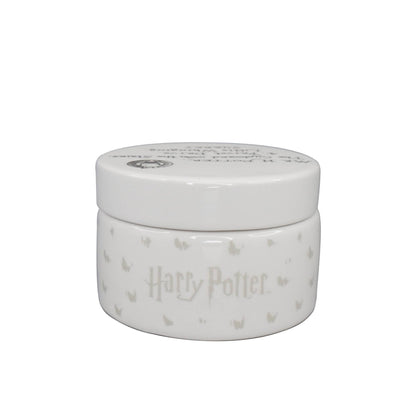 Boîte ronde en céramique Harry Potter - Hedwige