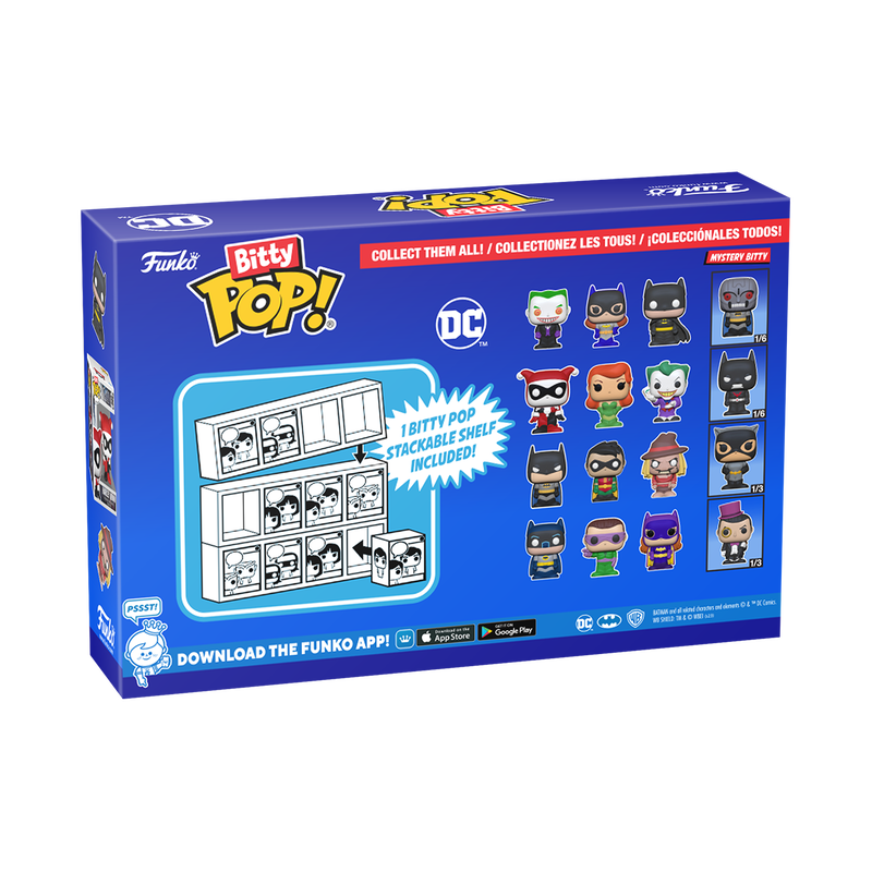 bitty pop dc comics 4 pack series 4