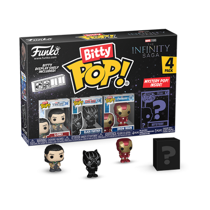 bitty pop marvel the infinity saga 4 pack series 4