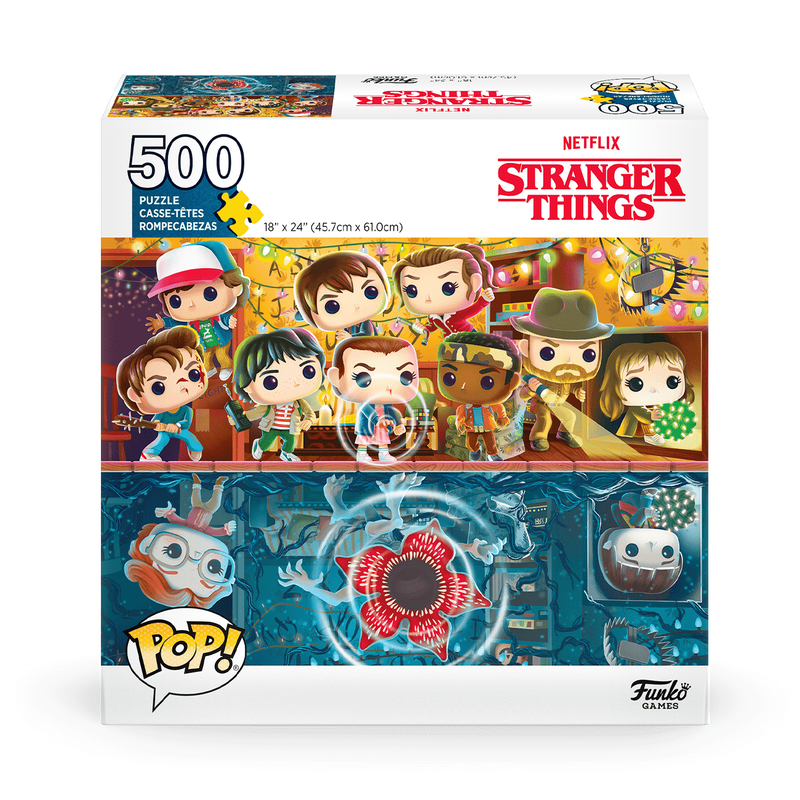 pop stranger things puzzle