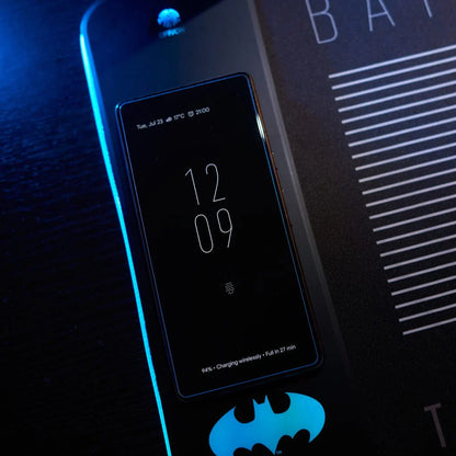 Tapis de jeu géant et Chargeur de téléphone portable - Batman