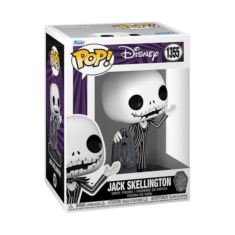 pop jack skellington in graveyard 1355