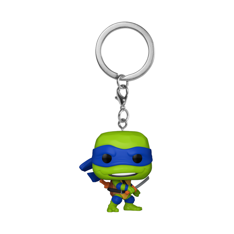 pop keychain leonardo mutant mayhem