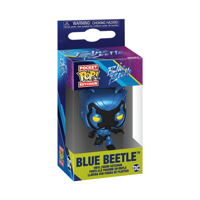 Funko Pop! Keychain Blue Beetle – DC Comics