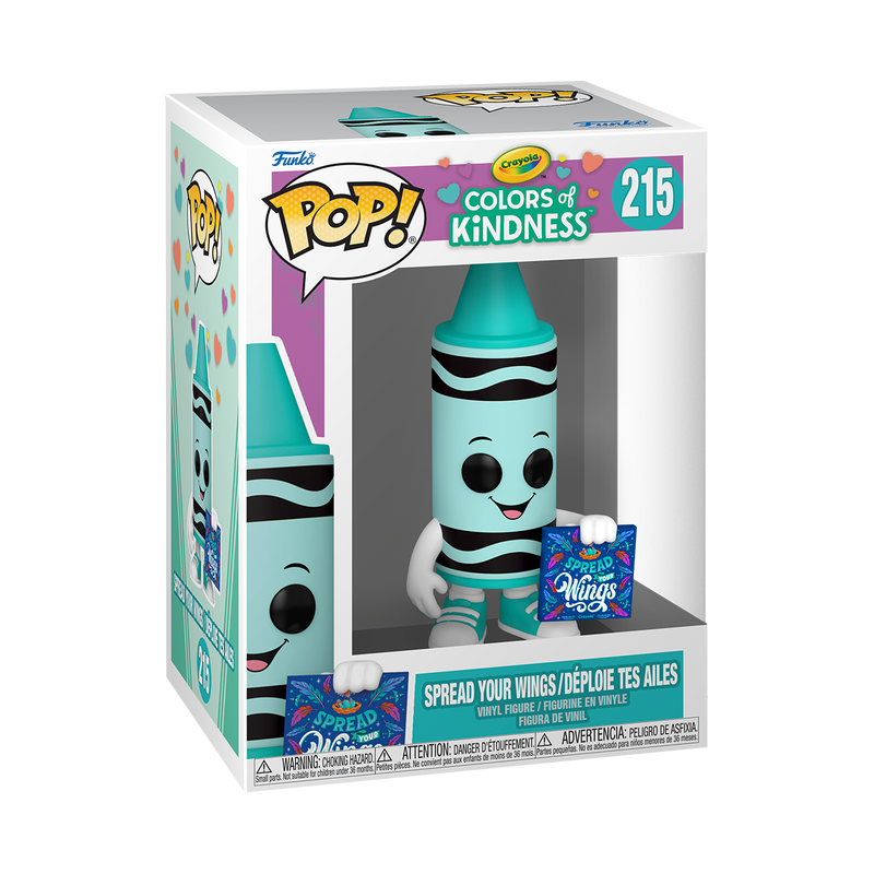 Pop! Crayon Turquoise (Spread Your Wings)