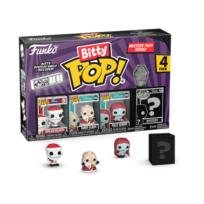 bitty pop the nightmare before christmas 4 pack series 4