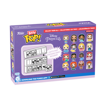 bitty pop disney princess 4 pack series 3