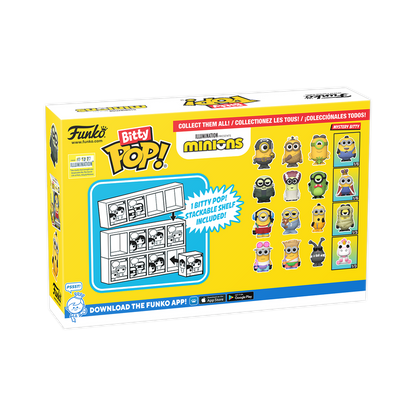 bitty pop minions 4 pack series 1