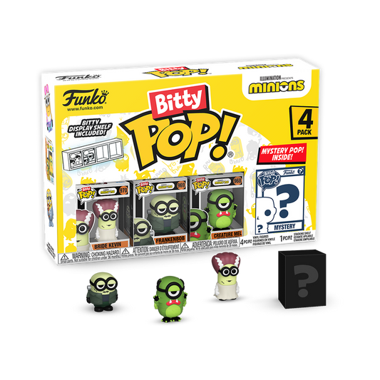 bitty pop minions 4 pack series 2