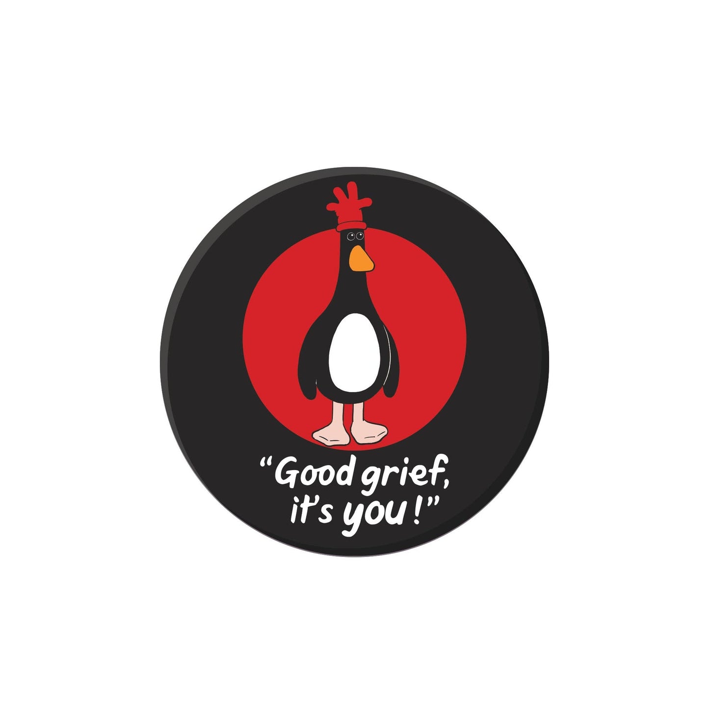 Dessous de verre Wallace & Gromit - Plumes