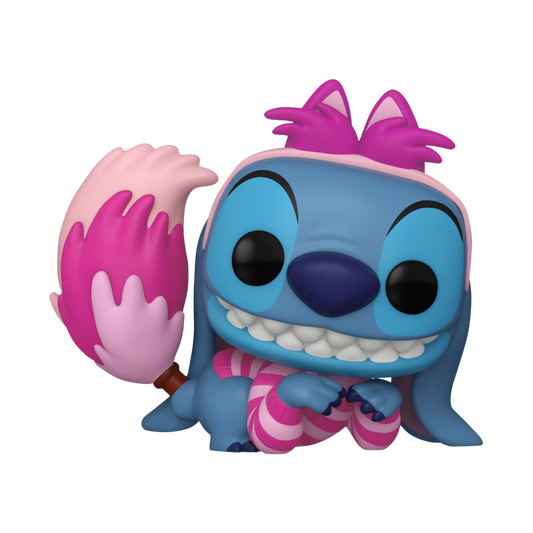 Pop! Stitch en Chat du Cheshire