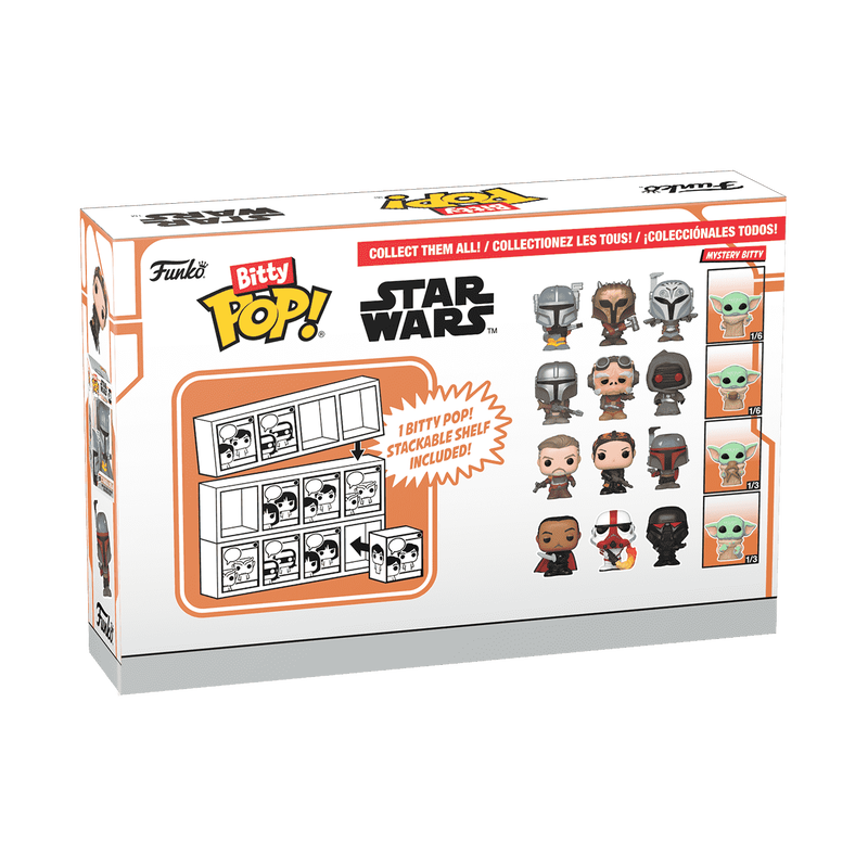Bitty Pop! Star Wars: The Mandalorian 4-Pack Series 1