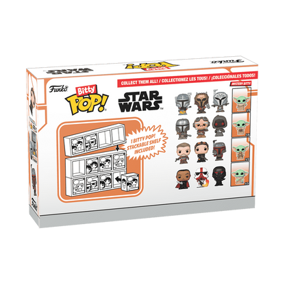 Bitty Pop! Star Wars: The Mandalorian 4-Pack Series 3