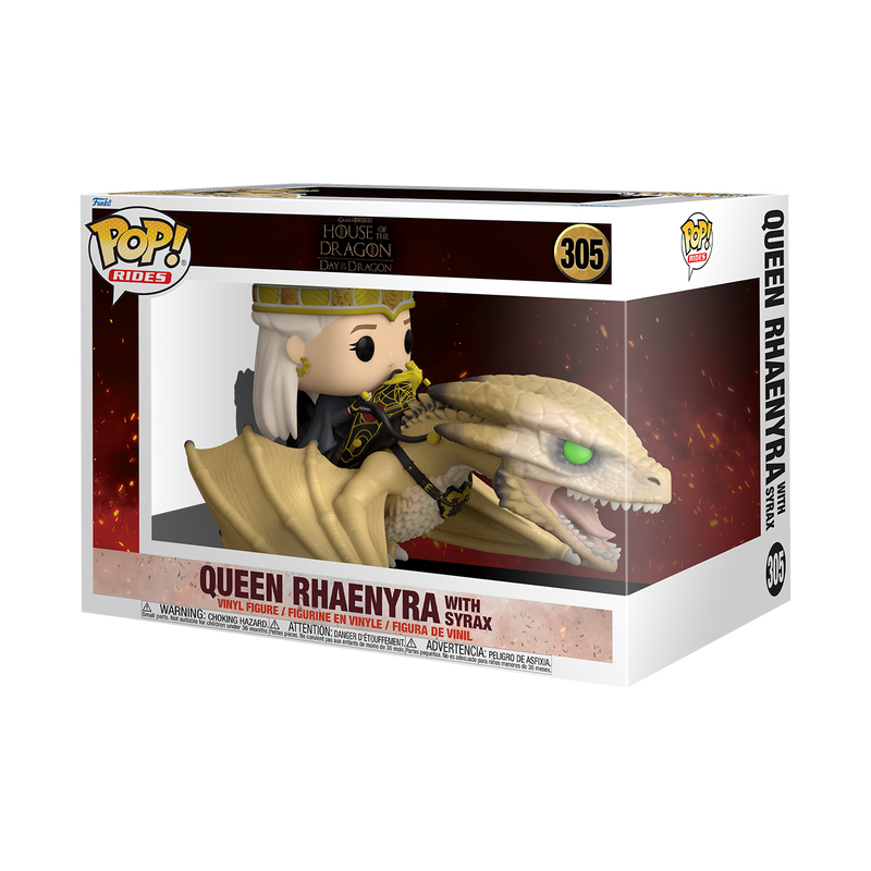 Pop! Rides Deluxe Reine Rhaenyra avec Syrax