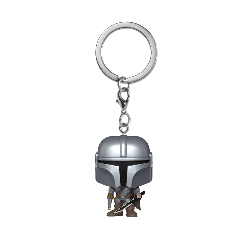 Funko Pop! Keychain The Mandalorian avec Darksaber