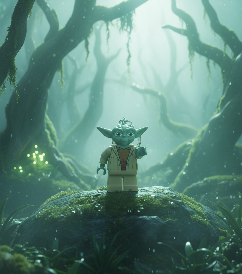 Porte-clés LEGO Star Wars - YODA - produit Joy Toy