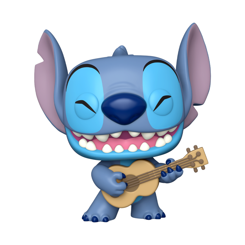Funko Pop! Jumbo Stitch avec Ukulele – Lilo et Stitch