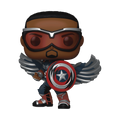 pop captain america sam wilson retro comic deco 1337
