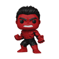 pop super red hulk retro comic deco 1338