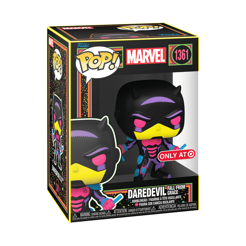 Funko Pop! Daredevil Fall From Grace (Black Light) – Marvel