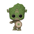 Pop! Groot en Captain America