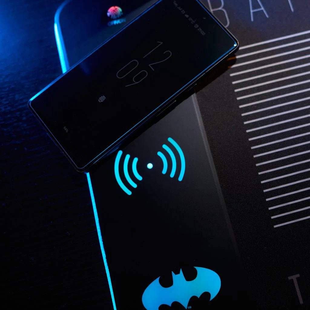 Tapis de jeu géant et Chargeur de téléphone portable - Batman