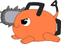 Pochita Grr Stickie (6in)